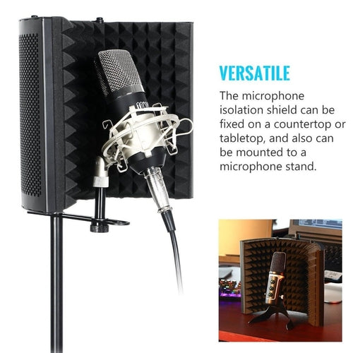 Studio Mic Isolation Shield