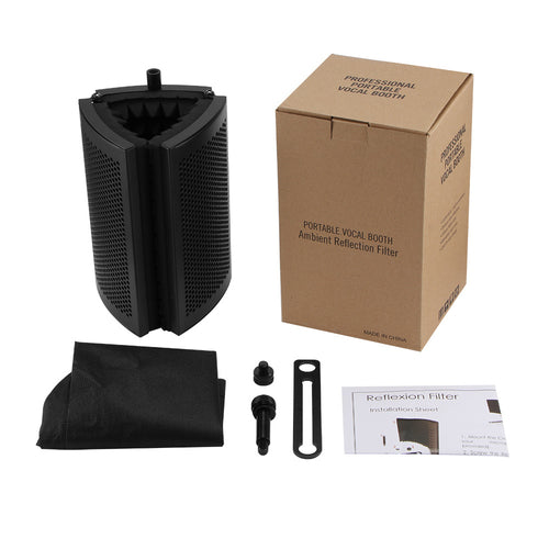 Studio Mic Isolation Shield