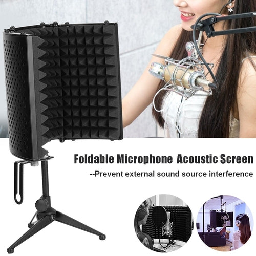 Studio Mic Isolation Shield